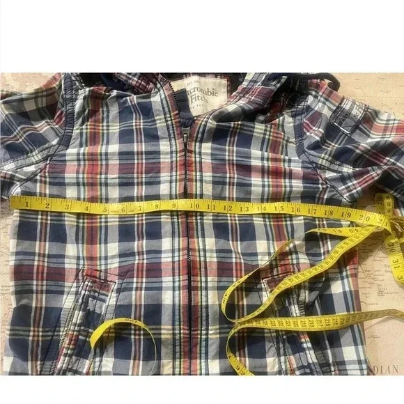 Vintage Abercrombie & Fitch Pine Point 90s Hooded Coat Jacket Size Medium - Picture 2 of 11